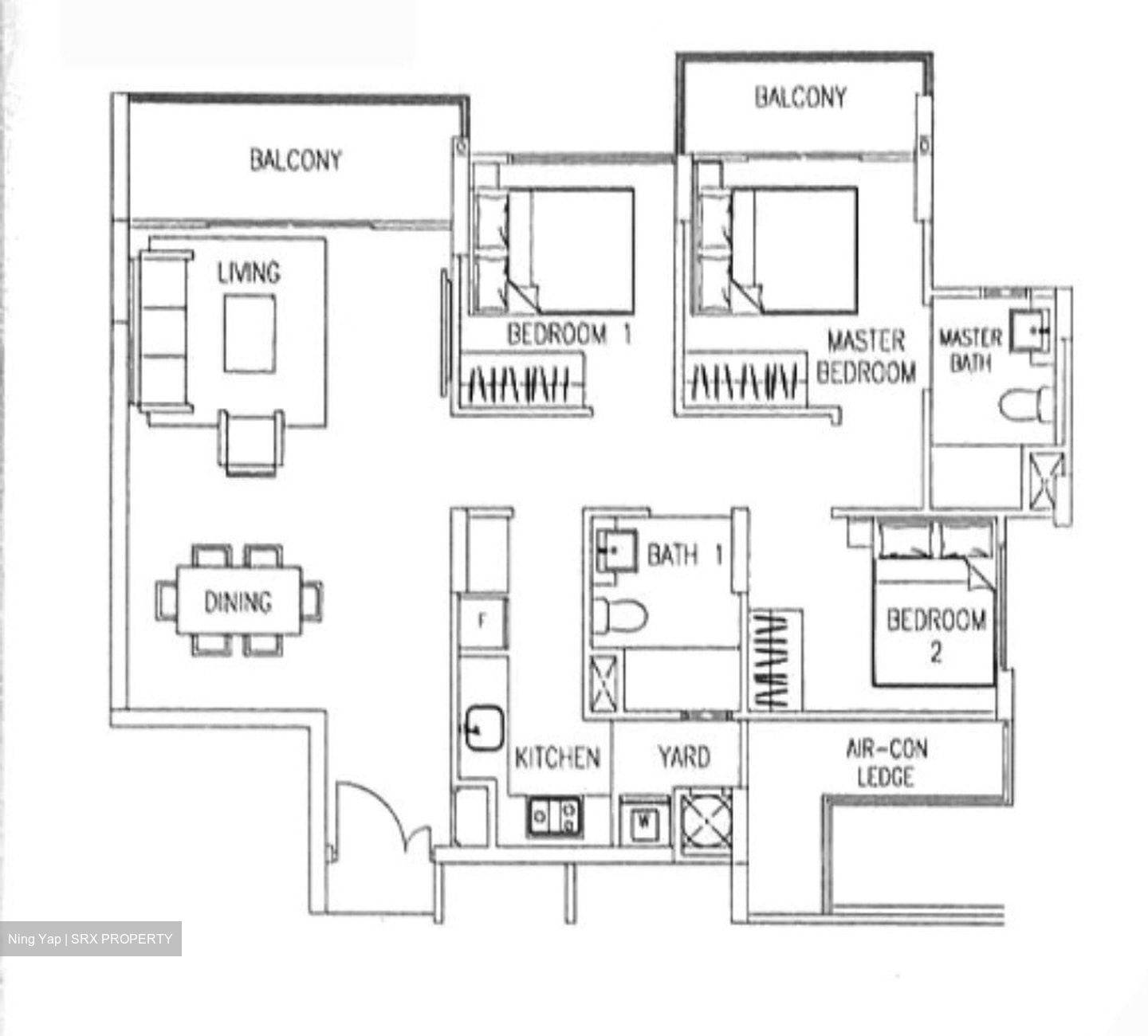 Watercolours (D18), Condominium #627057731